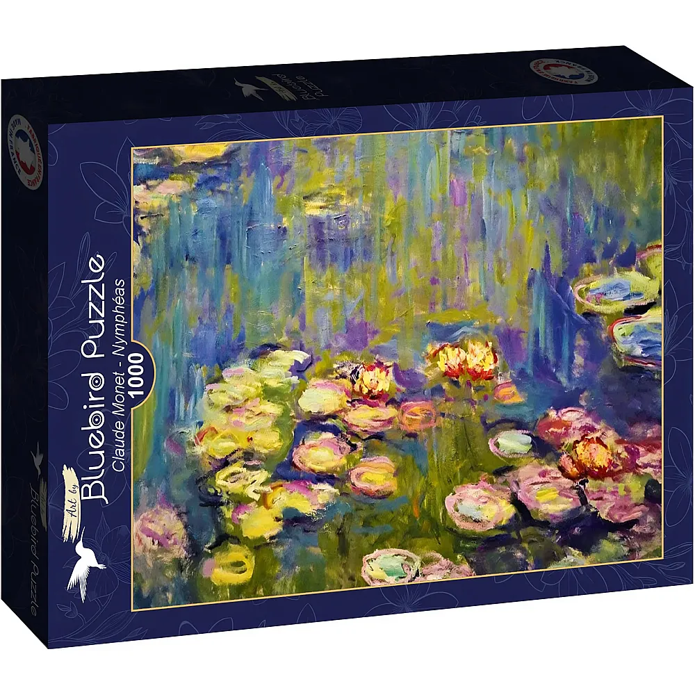 Bluebird Puzzle Claude Monet Nymph�as 1000Teile