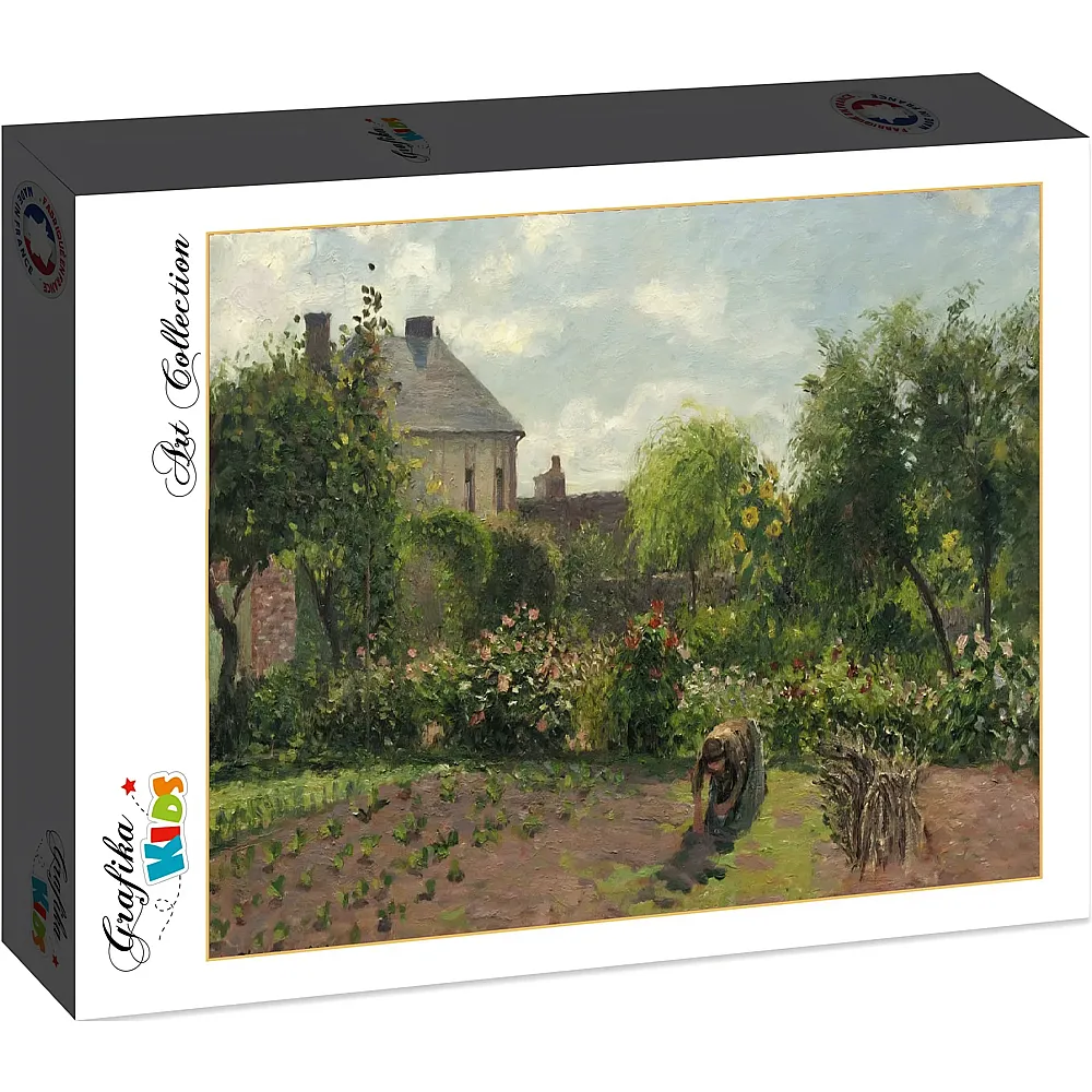 Grafika Puzzle Art Collection Camille Pissarro Grafika Kids The Artist's Garden at Eragny, 1898 - 12 Teile
