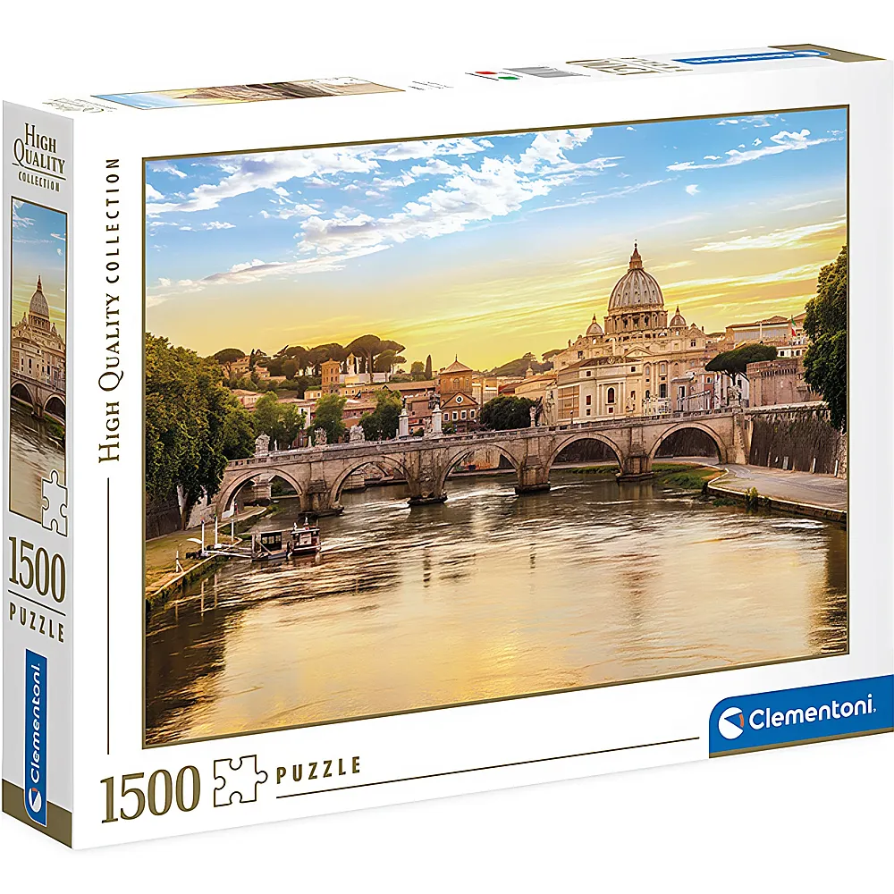 Clementoni Puzzle High Quality Collection Rom Italien 1500Teile