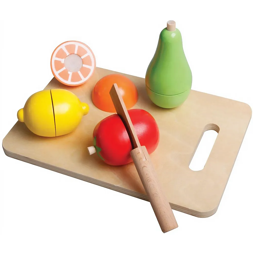 Spielmaus Schneidebrett mit Fr�chten