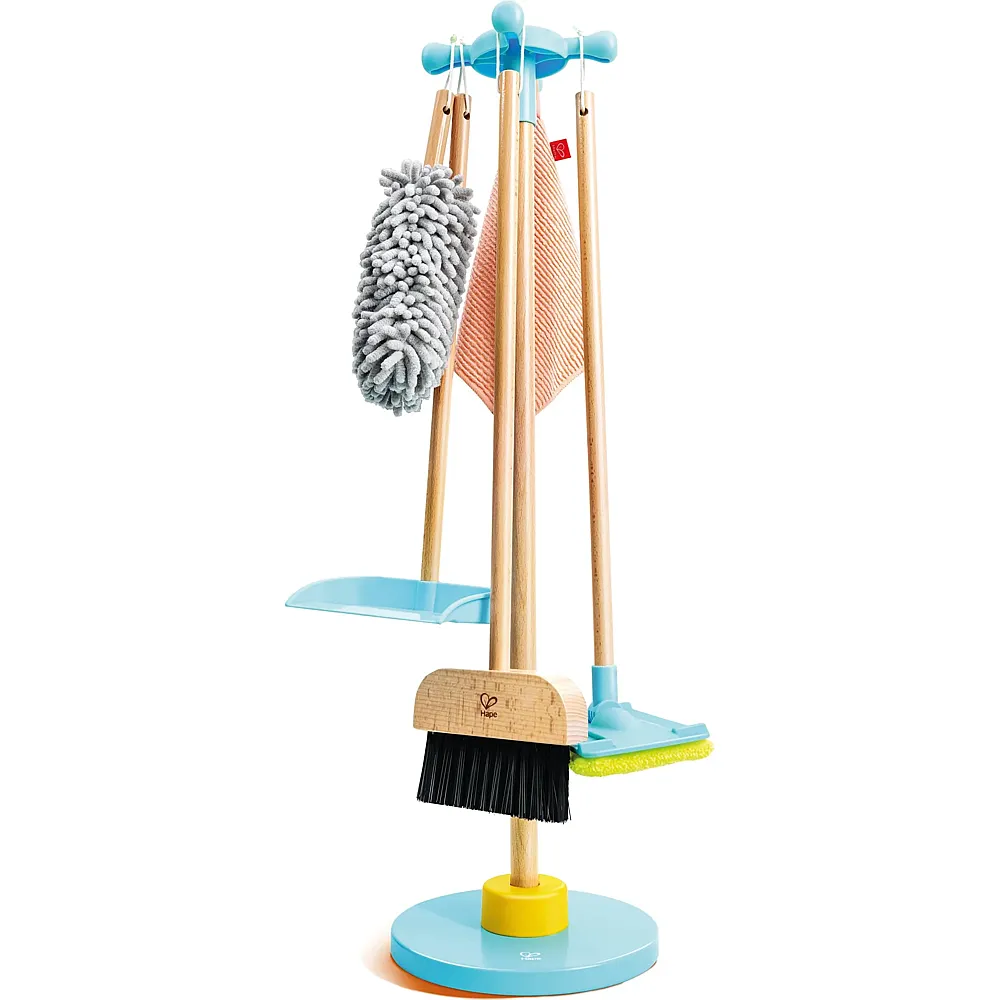meinspielzeug - Hape Spielzeug-Putzset mit Ordnungsst�nder