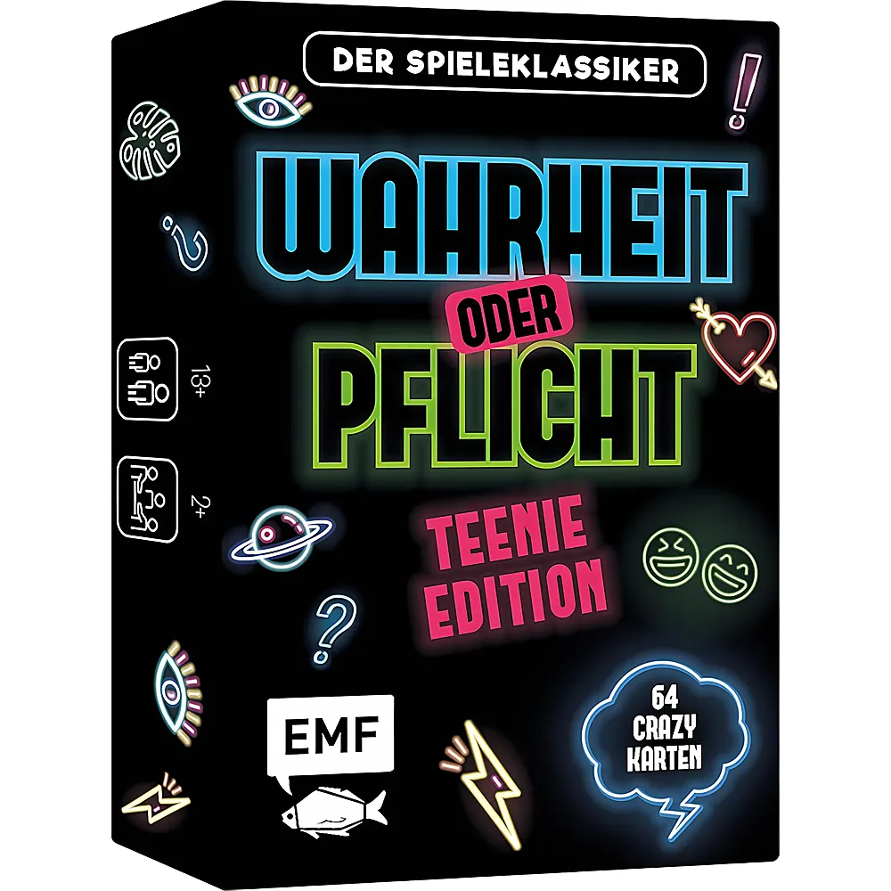 EMF Kartenspiel Wahrheit oder Pflicht - Teenie Edition | Partyspiele