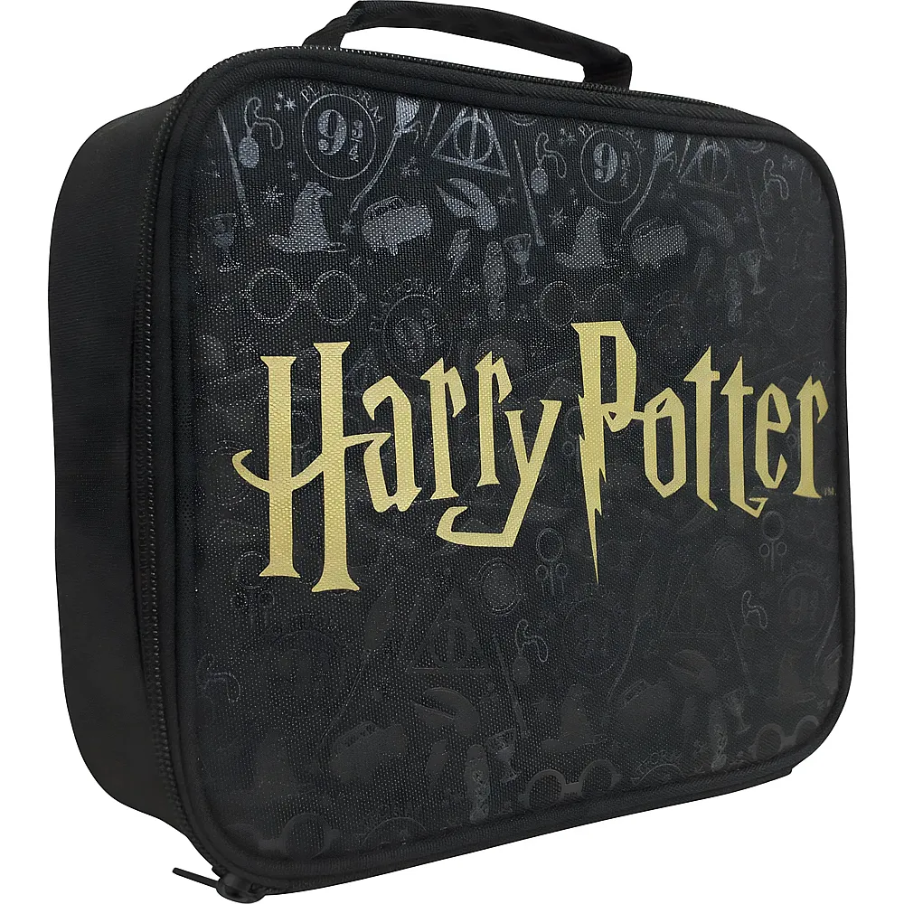 Kids Licensing Harry Potter - Fr�hst�ckstasche schwarz mit Logo / Lunchbag with Logo black - Suche