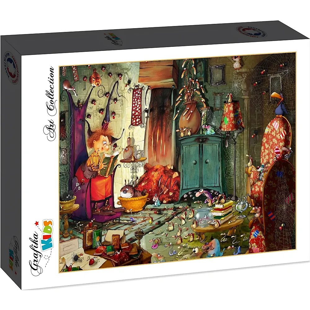 Grafika Puzzle Art Collection Franois Ruyer Grafika Kids Lesen - 12 Teile