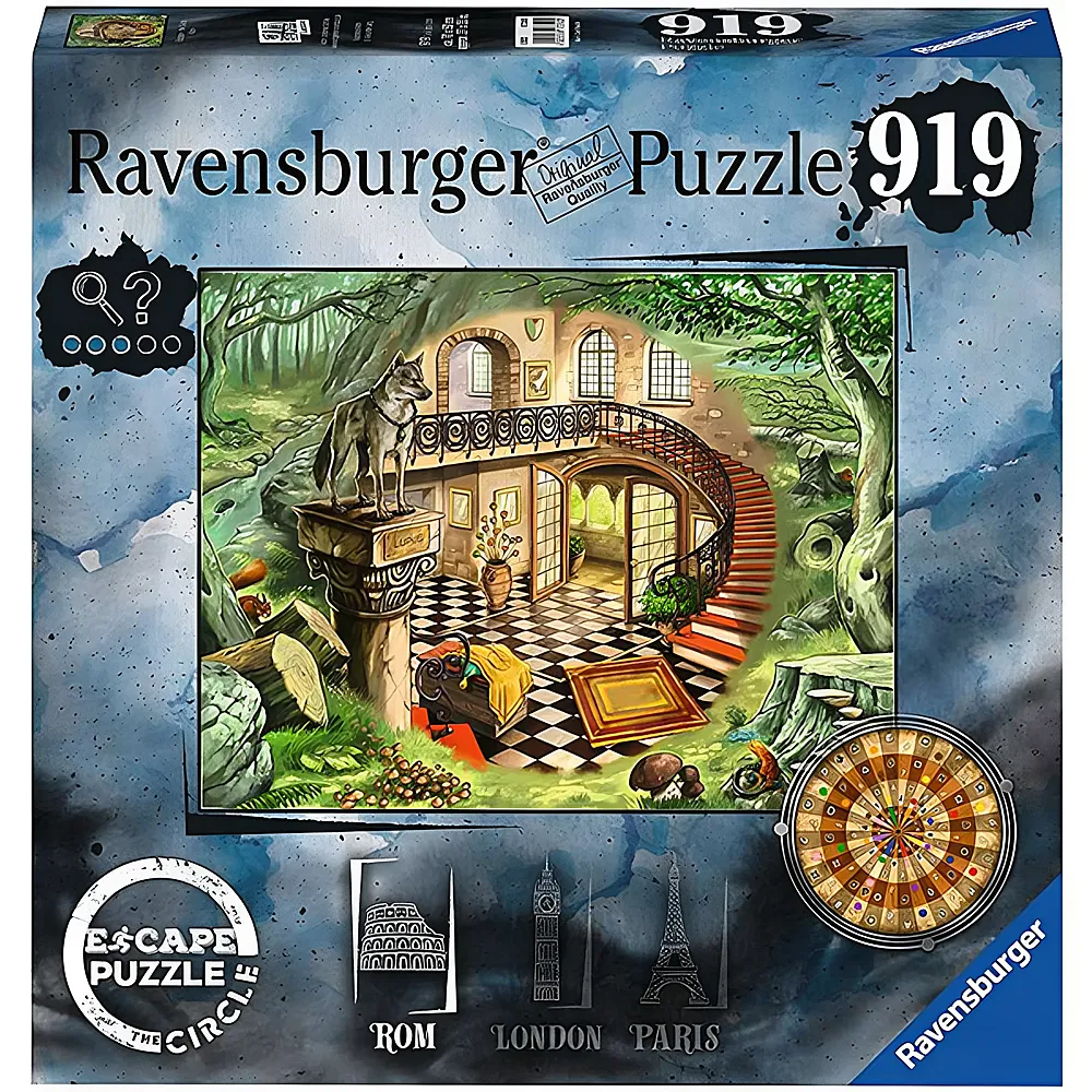 Ravensburger Puzzle Escape Rom 919Teile | Puzzle 1000 Teile