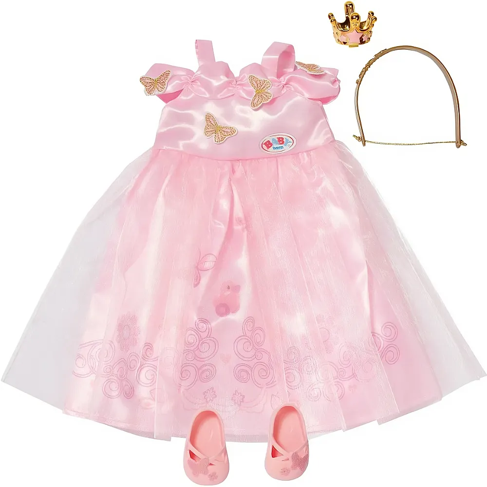 Zapf Creation Baby Born Deluxe Prinzessin Kleid 43cm