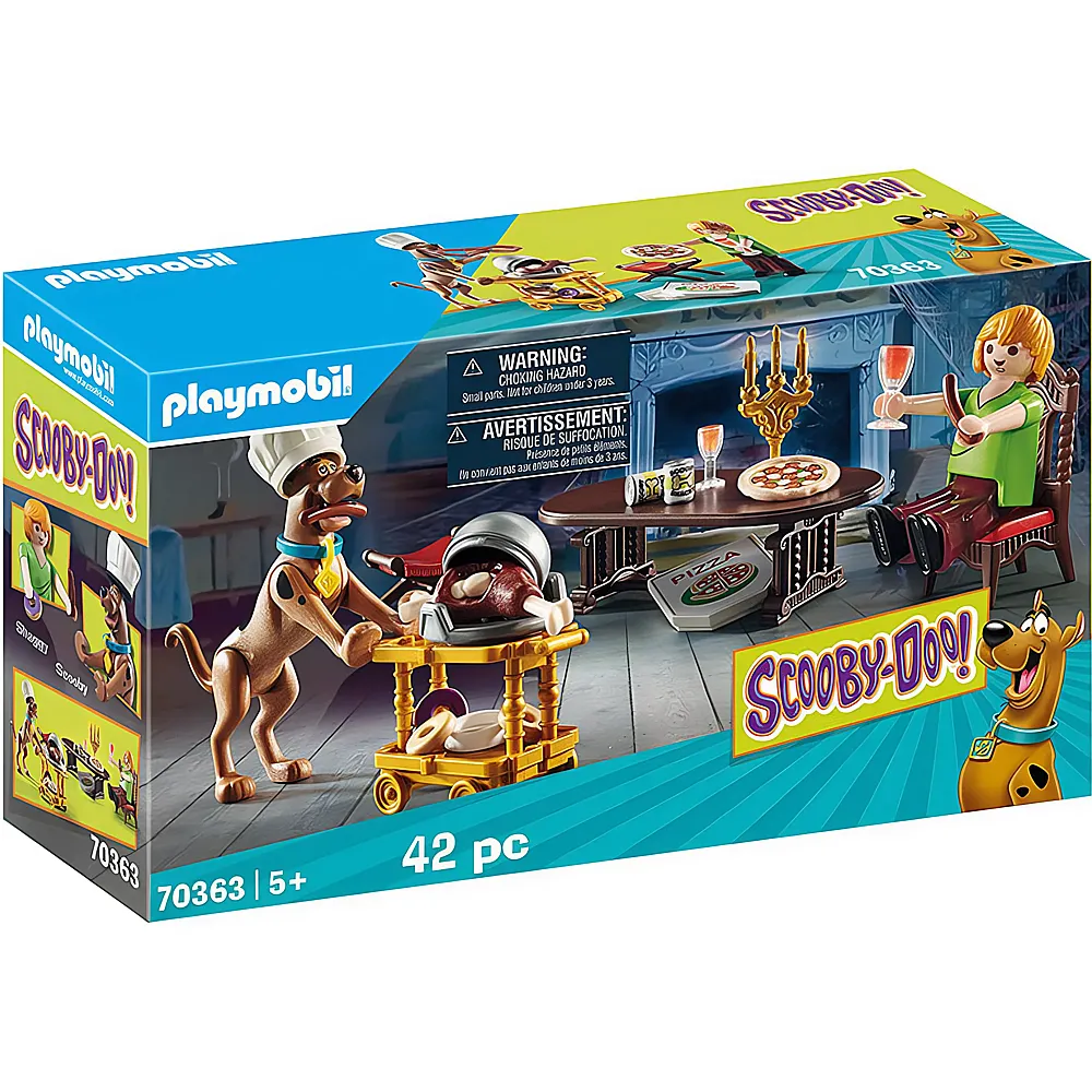 PLAYMOBIL Scooby-Doo Abendessen mit Shaggy 70363