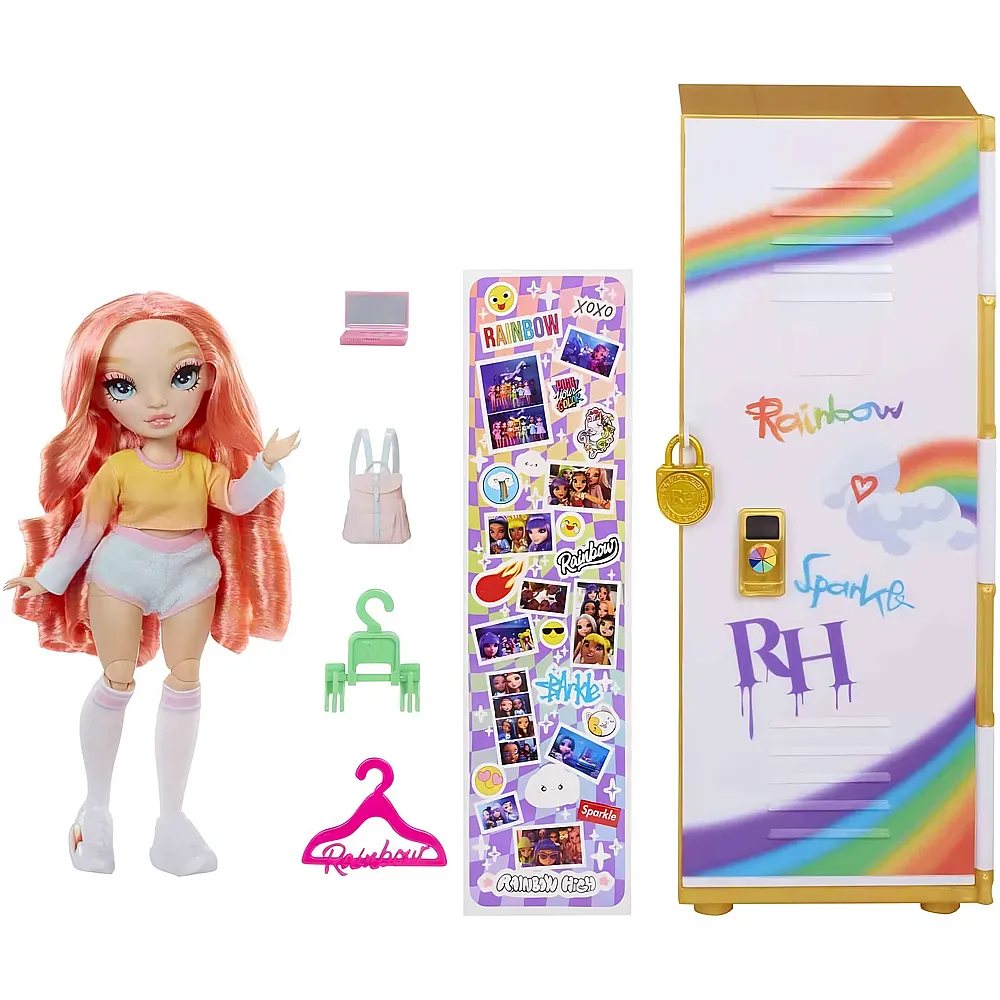 MGA Rainbow High Locker and Doll Playset