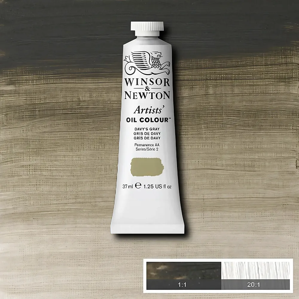 meinspielzeug - Winsor & Newton W&n Artists' lfarbe 37ml Tube Davy's Grau