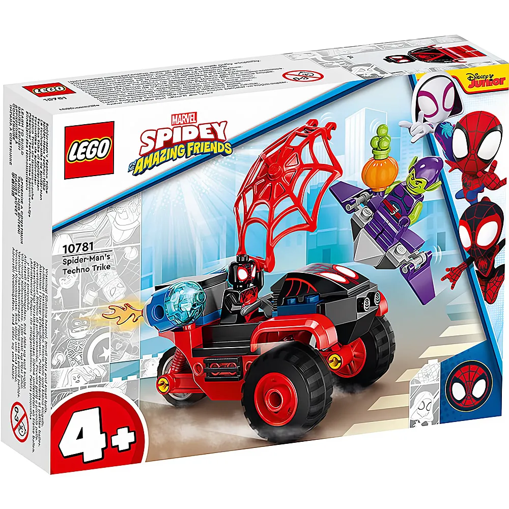 LEGO Marvel Super Heroes Miles Morales: Spidermans Techno-Trike 10781