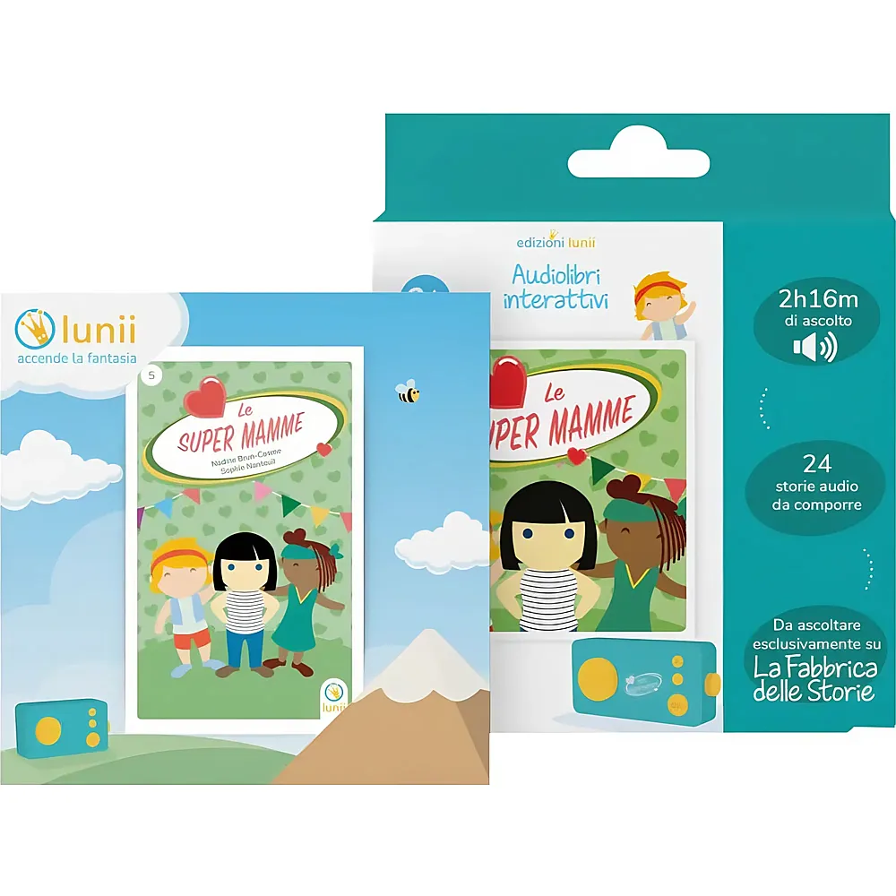 Lunii Audiolibro Interattivo LE Super Mamme