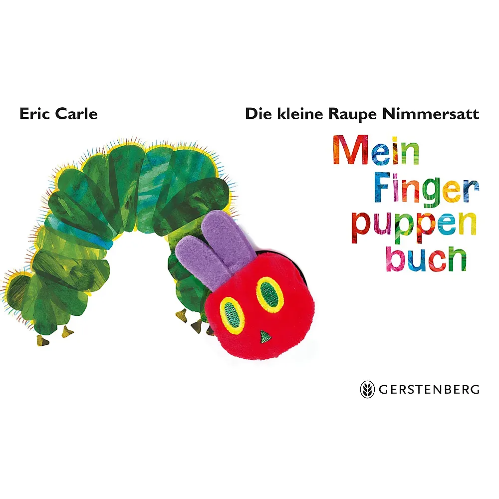 Gerstenberg Raupe Nimmersatt - Fingerpuppenbuch