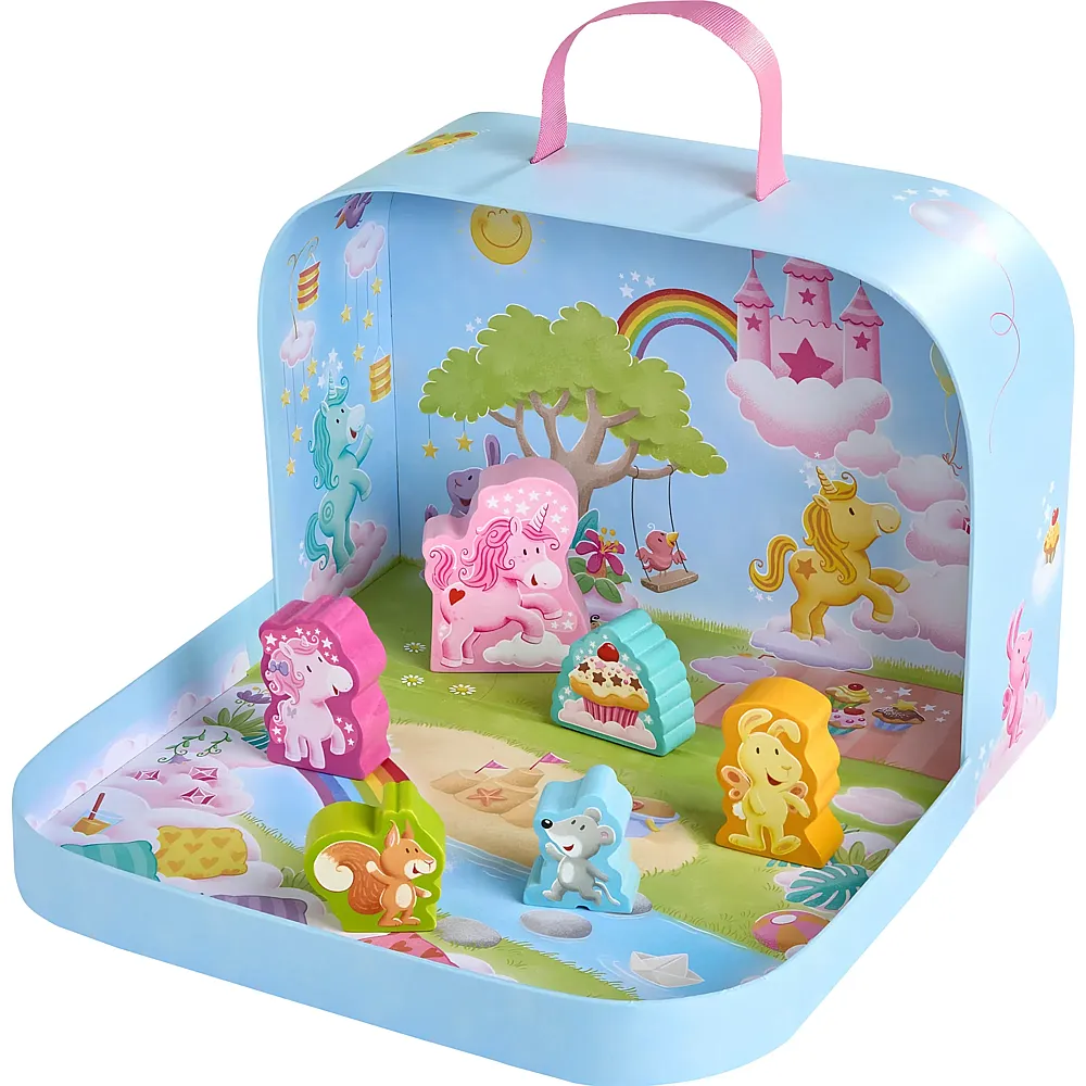 HABA Spielwelt im Koffer - Einhorn Glitzergl�ck