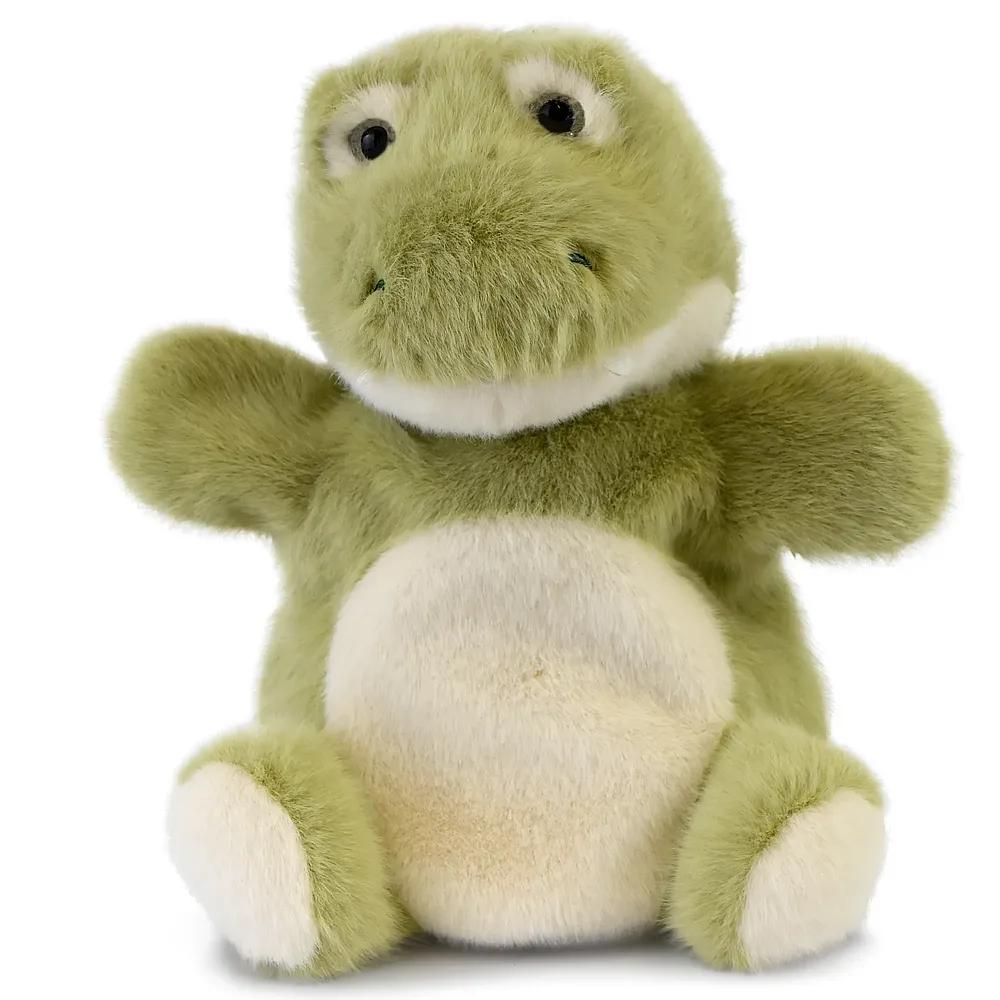 meinspielzeug - Doudou et Compagnie Handpuppe Kroko - 24 cm | Handpuppen