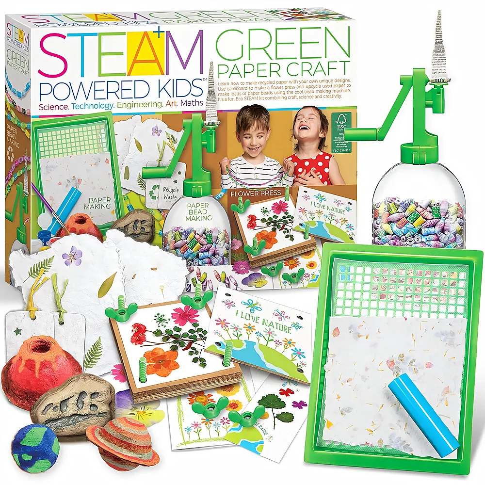 HCM Kinzel 4M Green Paper Craft