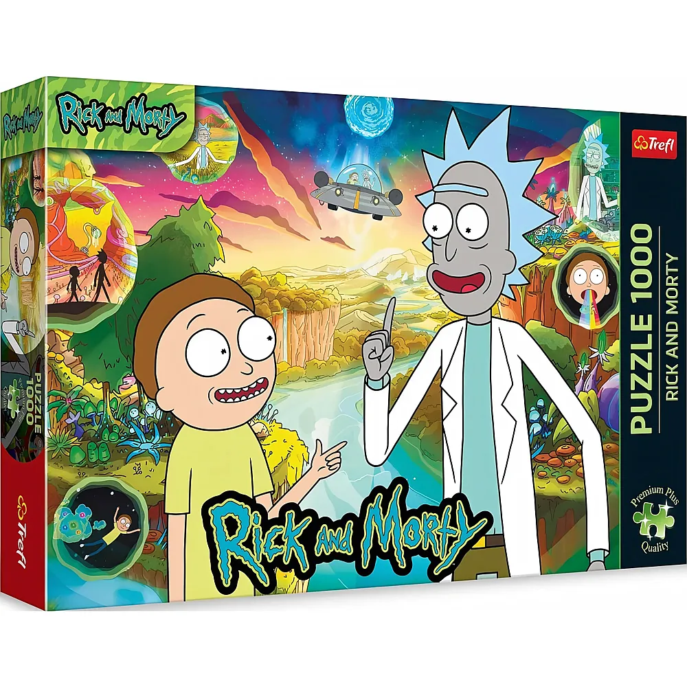 Trefl Puzzle Rick und Morty - 1000 Teile