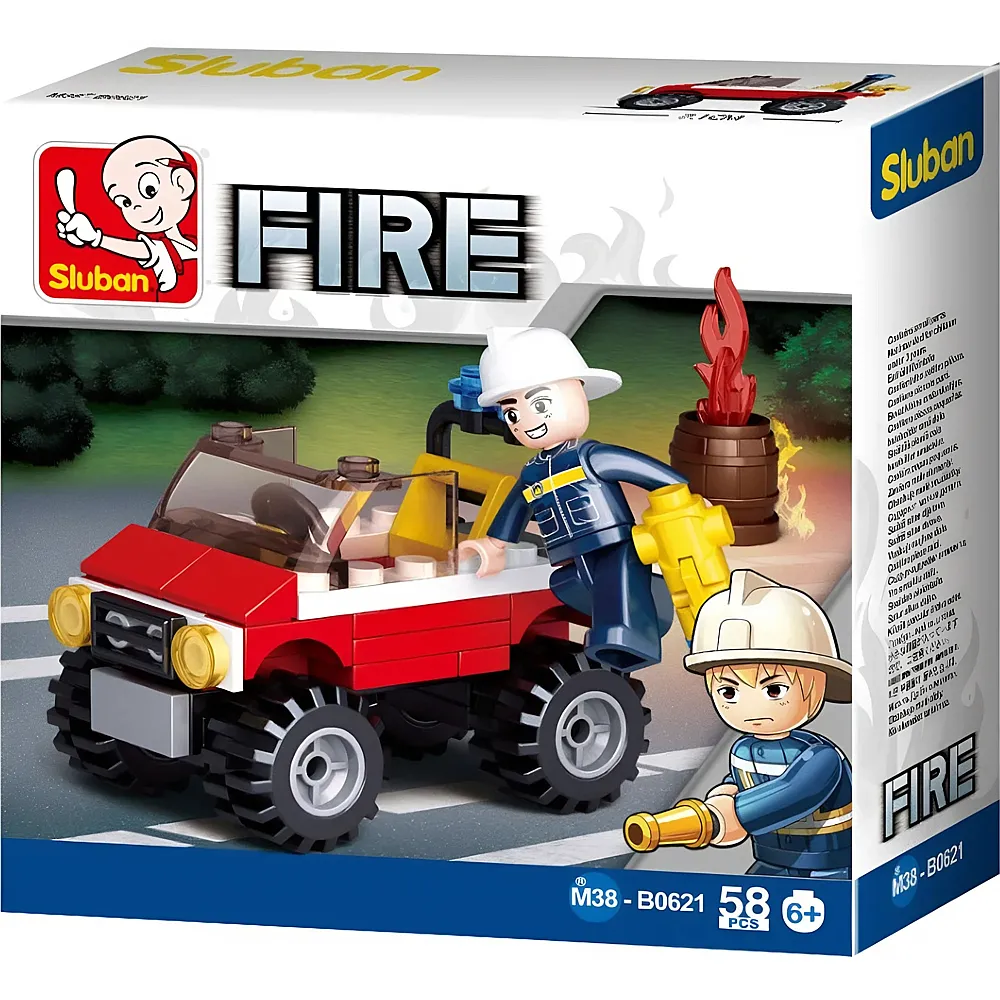 Sluban Fire Feuerwehrauto