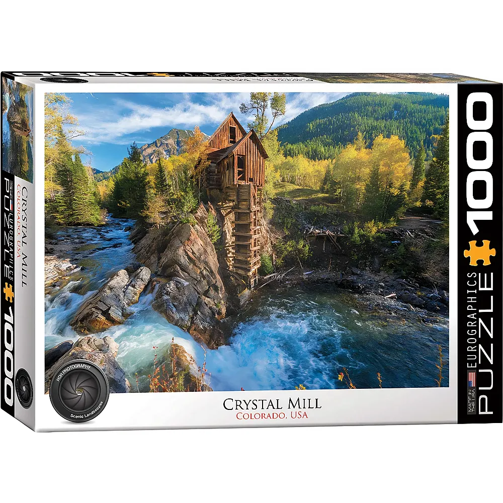 Eurographics Puzzle Crystal Mill, Colorado, USA 1000Teile