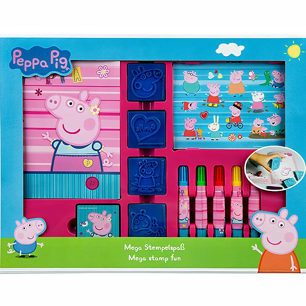 Undercover Peppa Pig Stempelset | Stempelsets