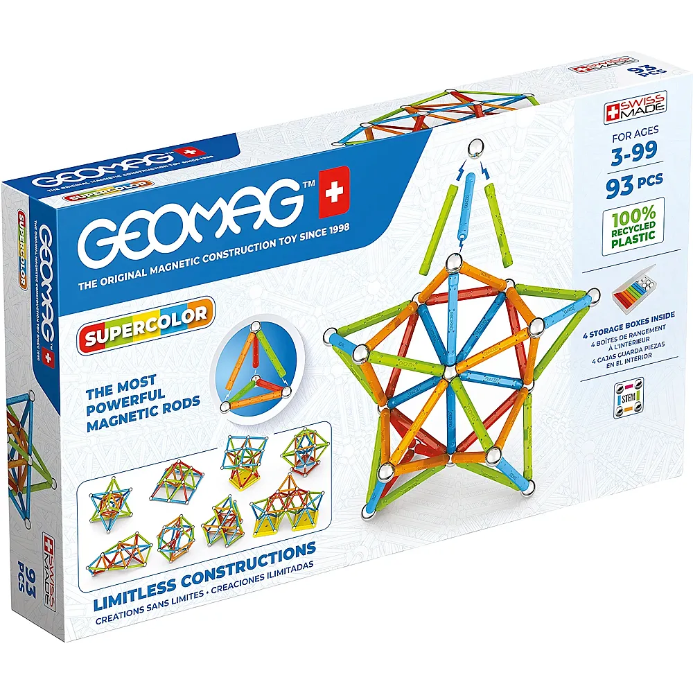 Geomag Green Panels Supercolor 93Teile