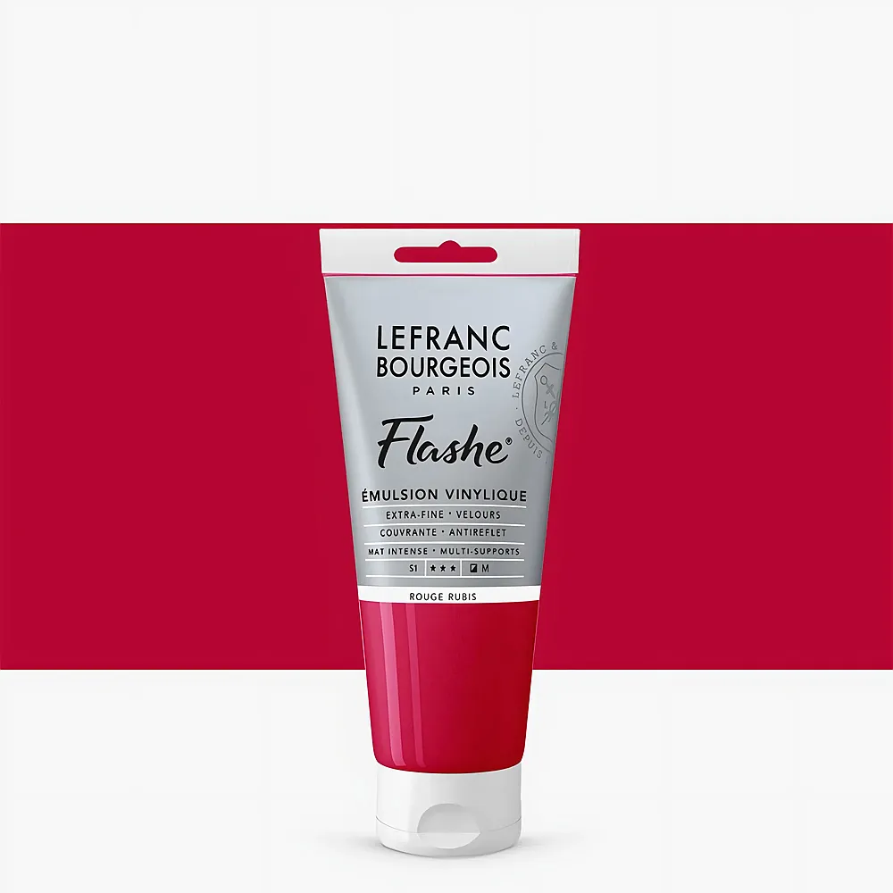 Lefranc Bourgeois Lfb Flashe Acryl 80ml Tube Rubinrot - Suche