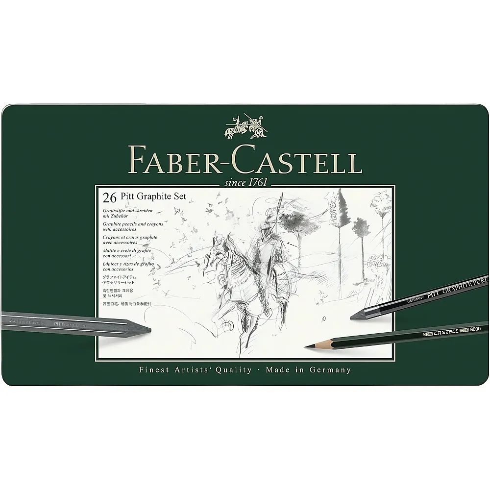 Faber-Castell Pitt Graphit-Set - 26 Teile