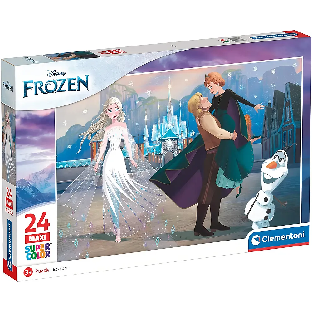 Clementoni Puzzle Supercolor Maxi Disney Frozen 2 24Teile
