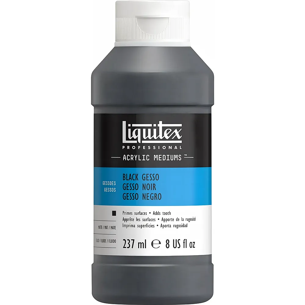 Liquitex Lqx Acryl Gesso Schwarz 237ml - Suche