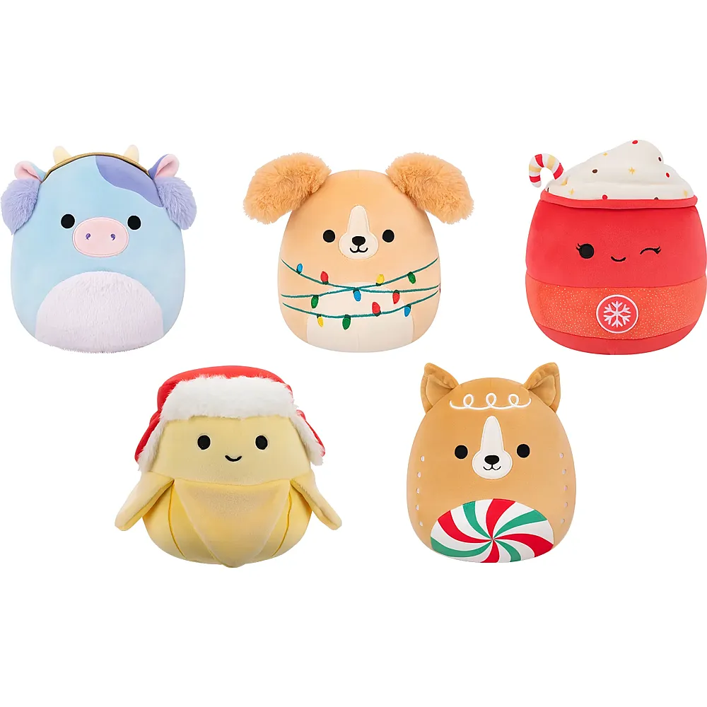 Squishmallows Pl�sch Xmas Sortiment - 19 cm