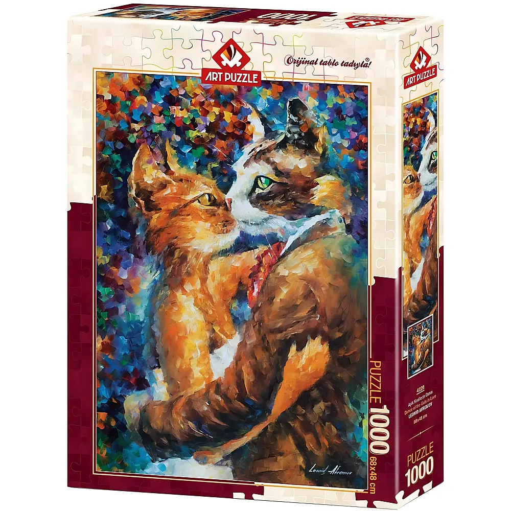 Art Puzzle Dance of the Cats in Love - 1000 Teile