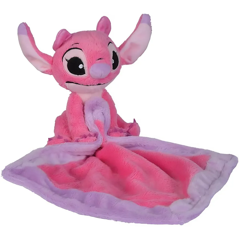 meinspielzeug - Simba Pl�sch Angel mit Kuscheltuch Lilo & Stitch | Schmuset�cher