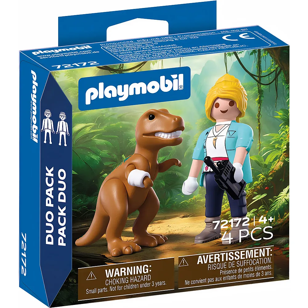 Playmobil DuoPack T-Rex mit Forscherin