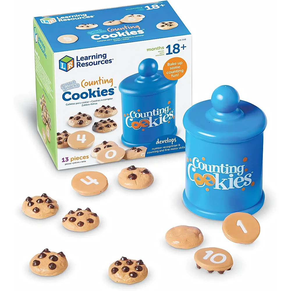 Learning Resources Smart Snacks Zahlen-Kekse