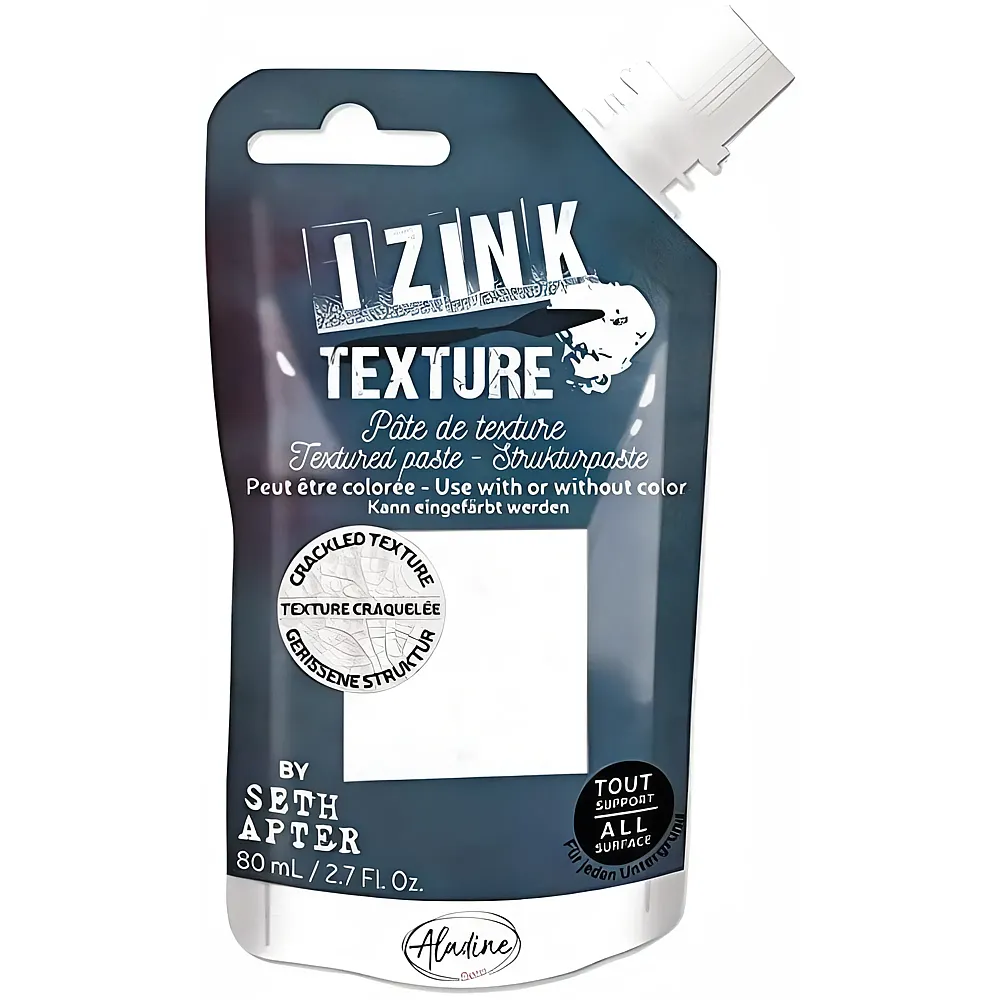 Aladine Izink Izink Texture - Krakelee - 80 ml - Farbe & Kreide