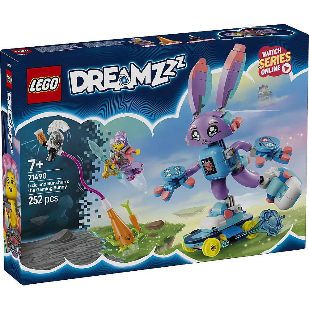 LEGO DREAMZzz Izzie und Bunchurro der Gaming-Hase 71490