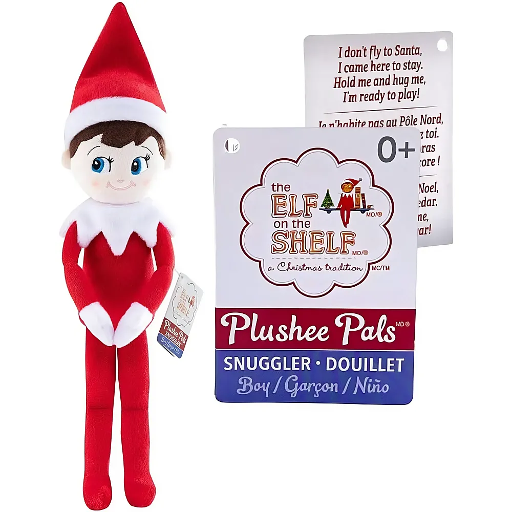 Elf on the Shelf Elf Knuddelpl�sch Boy Light Tone 30cm
