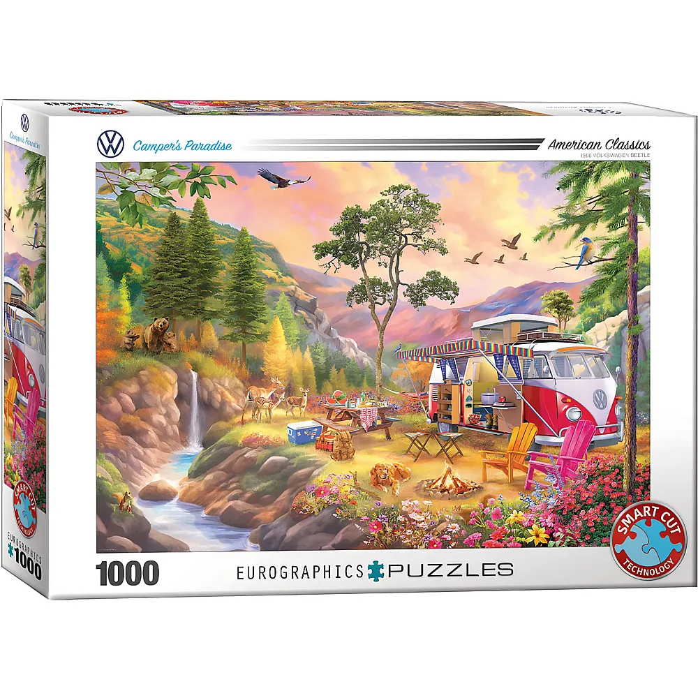Eurographics Puzzle Camper-Paradies - 1000 Teile