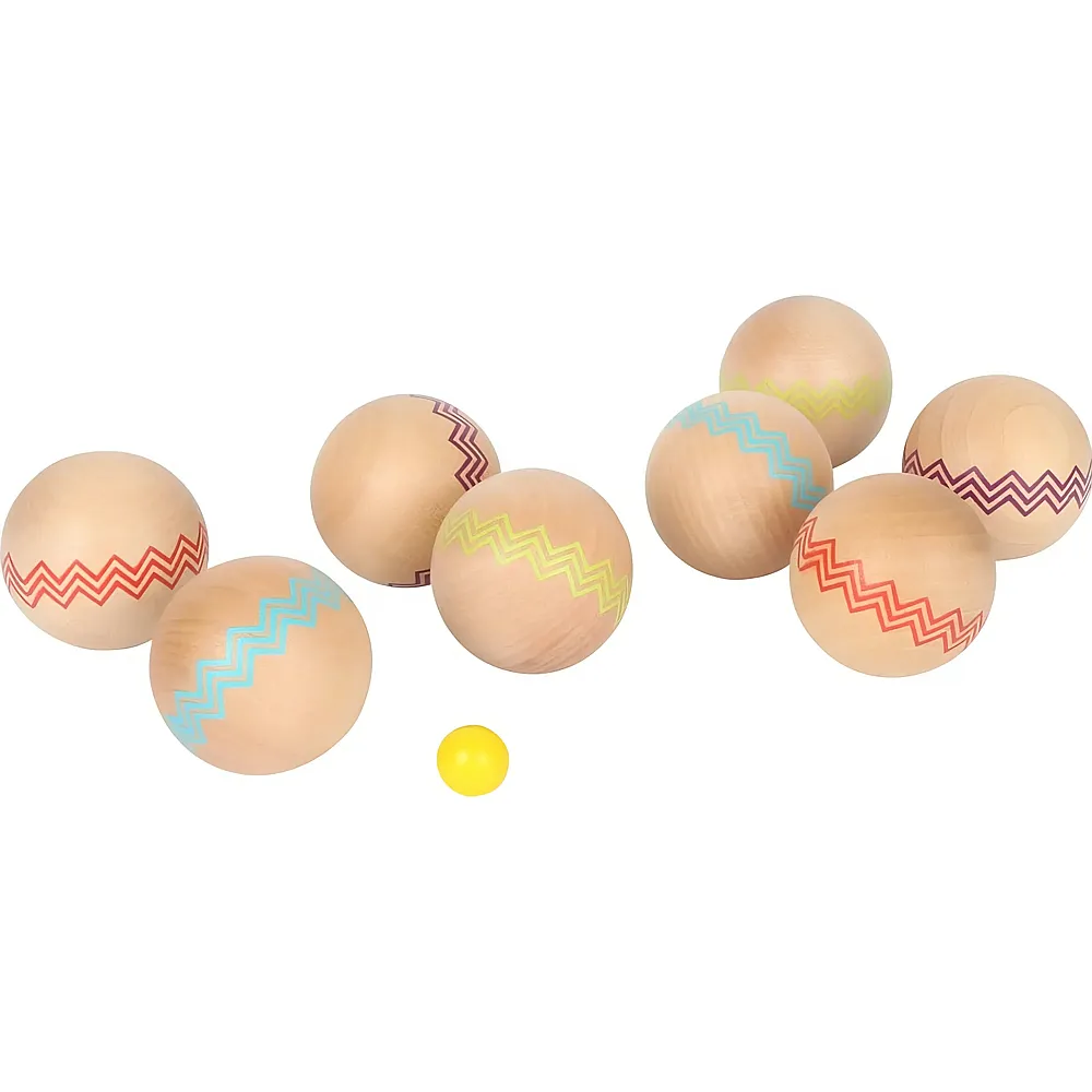 small foot Active Boules aus Holz - 9 Teile