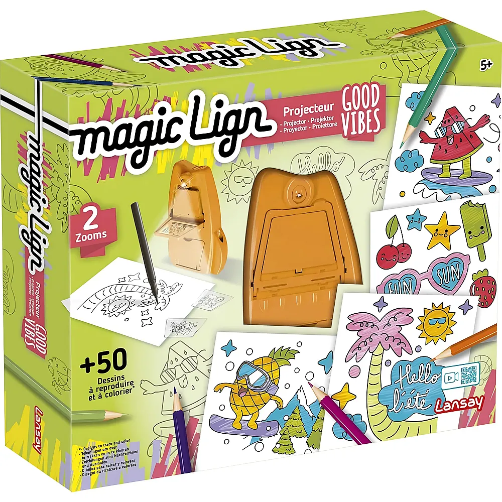 Lansay Magic Lign Projecteur Good Vibes fr-en-nl-de-es-it