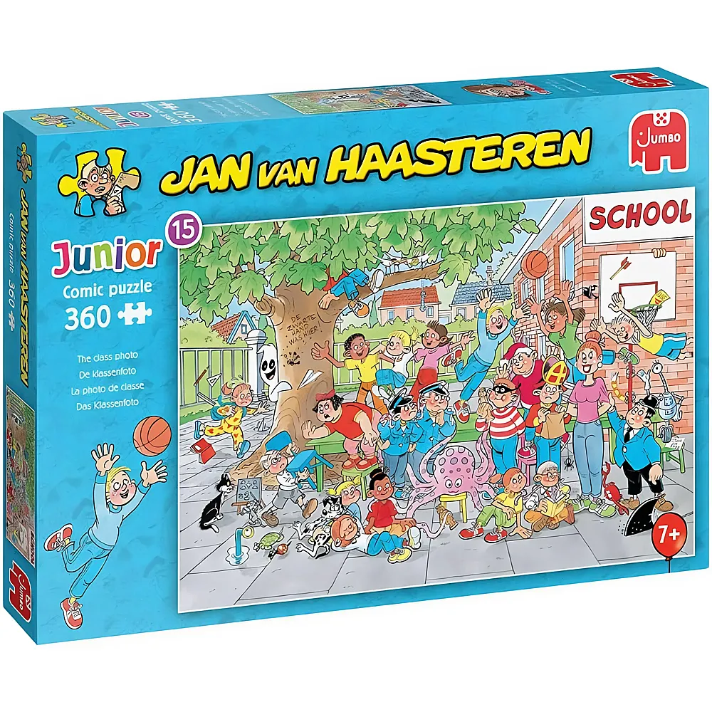 Jumbo Puzzle Jan van Haasteren - Junior Class Foto 360Teile