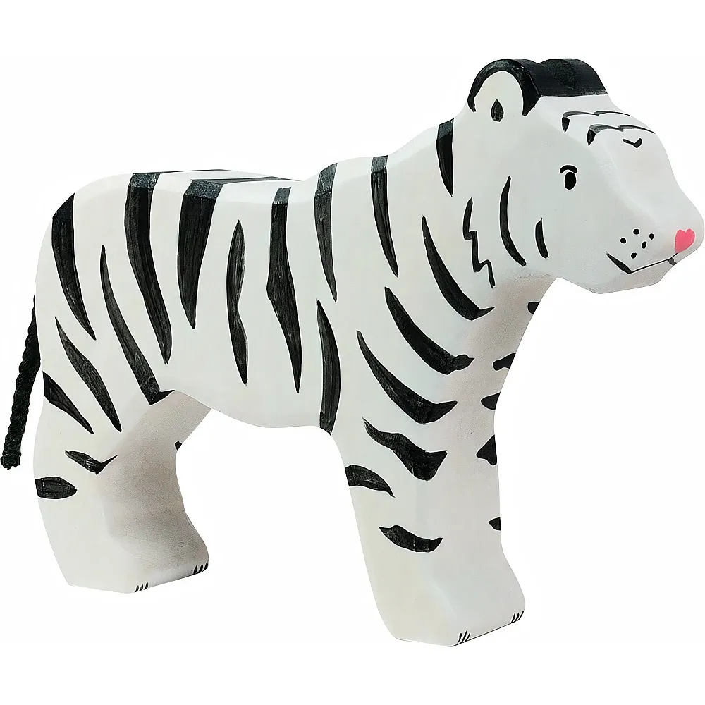 Holztiger Sibirischer Tiger stehend | Wildtiere