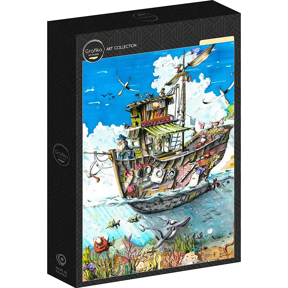 Grafika Puzzle Art Collection A l'Assaut des Flots 1000Teile