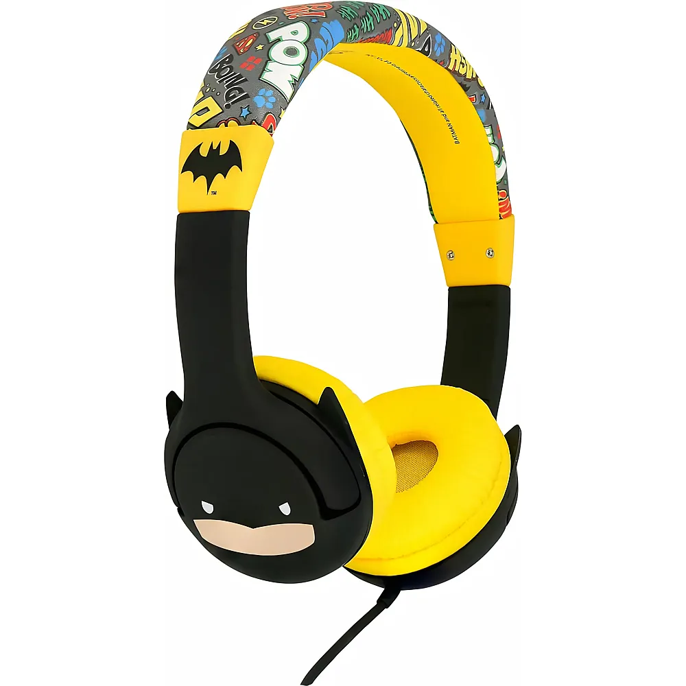OTL Technologies Batman Chibi Style with Ears Childrens Headphones