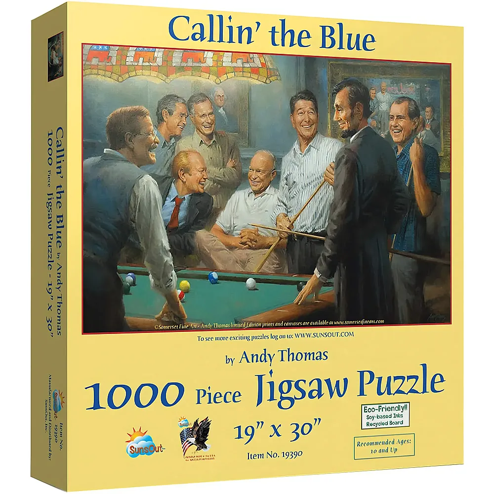 SunsOut Puzzle Andy Thomas Calling the Blue - 1000 Teile