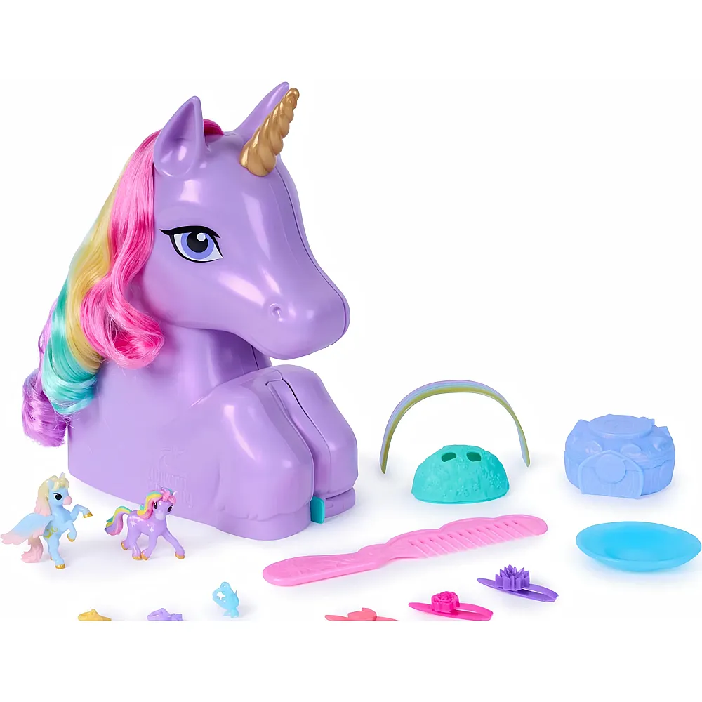 Spin Master Unicorn Academy Wildstar Einhorn-Stylingkopf