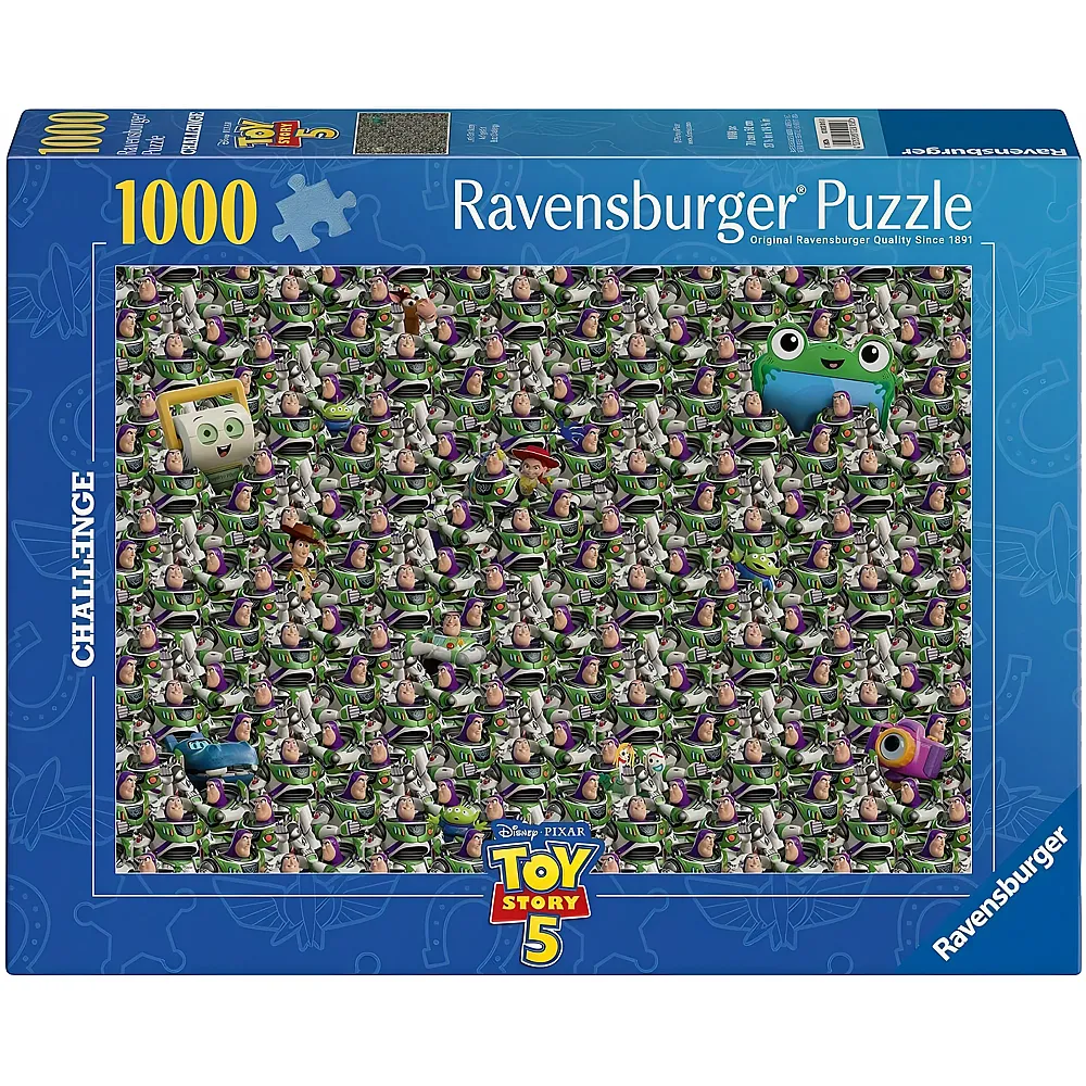 Ravensburger Puzzle Challenge Buzz Lightyear - 1000 pieces