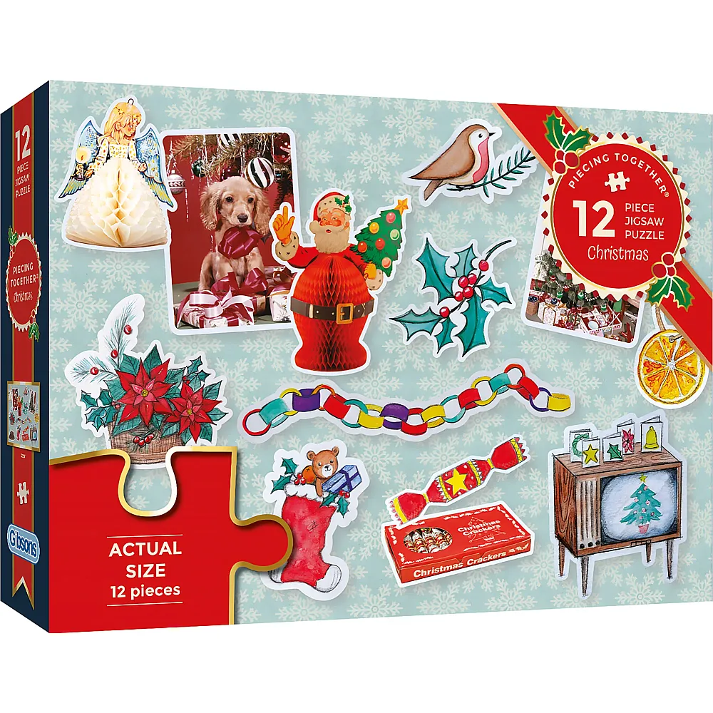 Gibsons Puzzle Christmas 12Teile