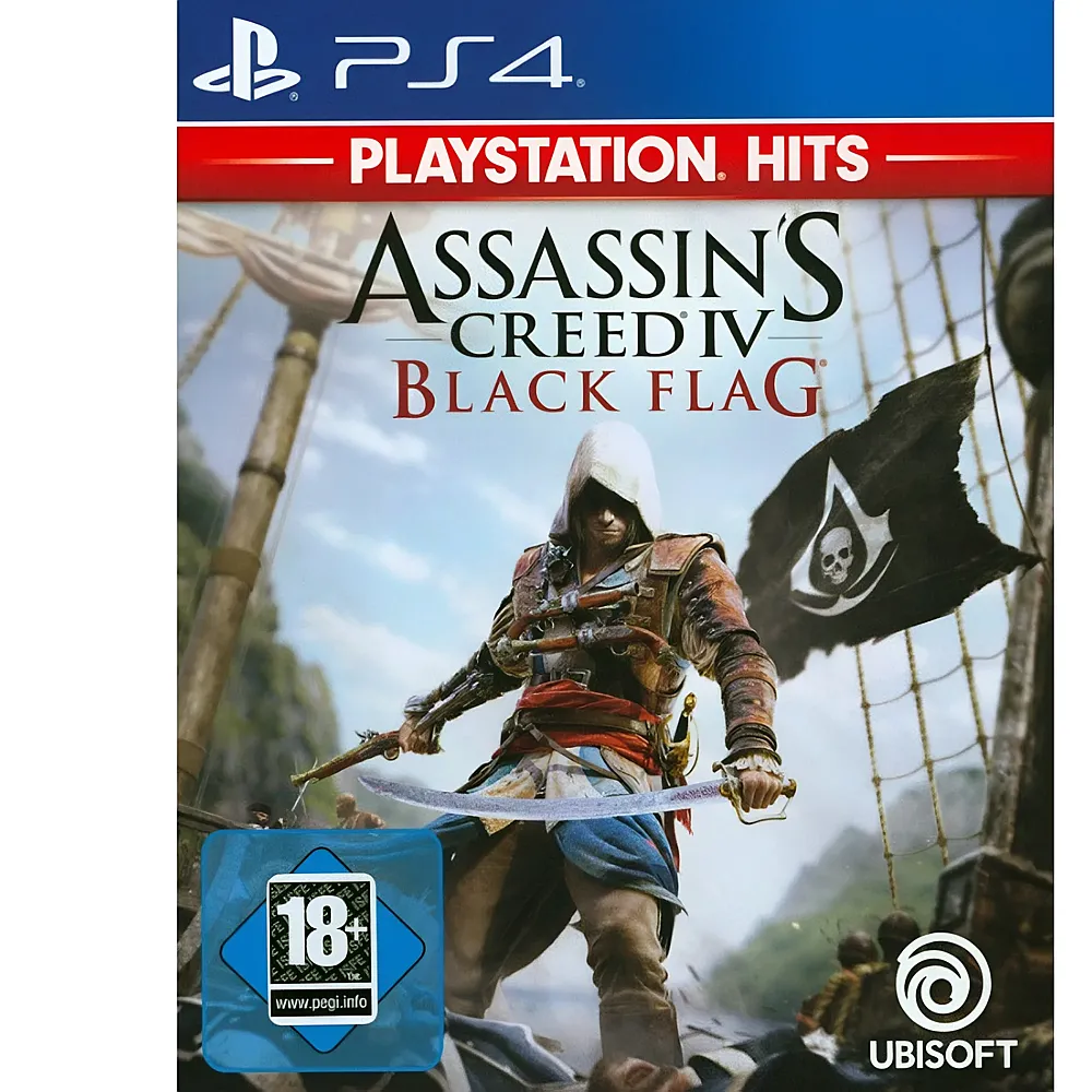 Ubisoft PlayStation Hits: Assassins Creed 4 Black Flag PS4 D