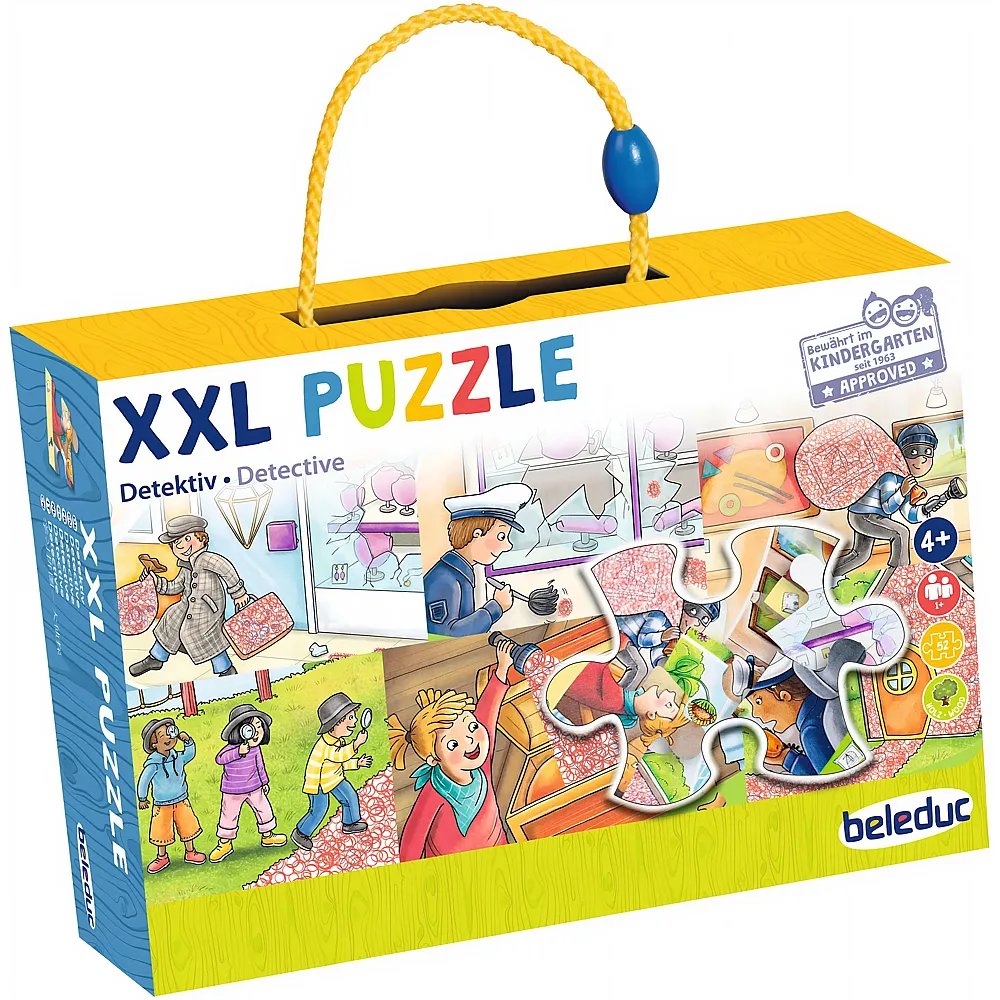 Beleduc XXL Puzzle Detektiv
