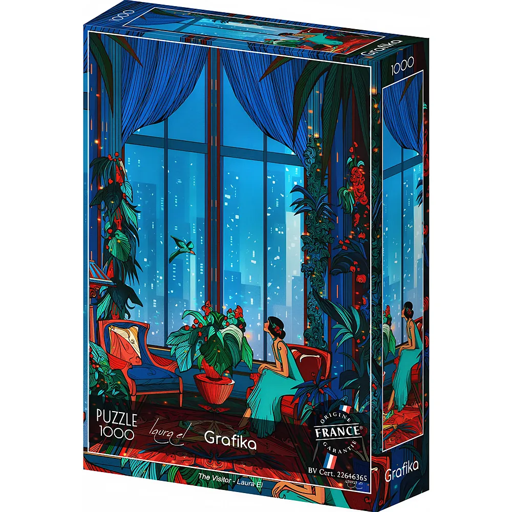 Grafika Puzzle Laura El Der Besucher - 1000 Teile